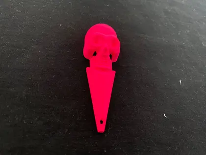 Pembe Dikme Kurukafa Aksesuar - 5 cm