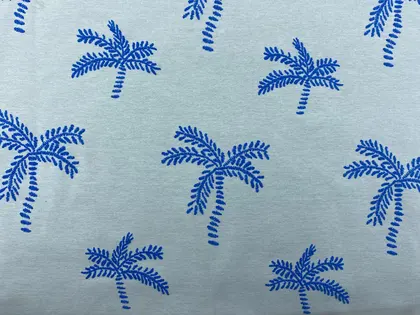 Bleached Printed Cotton Domestic Fabric