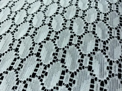 Heat-set Polyester Domestic Lace