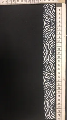 İncili Zebra Desenli Polyester Şerit, Yerli