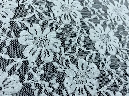 Likralı Naylon Fikse Dantel Kumaş - 150 cm