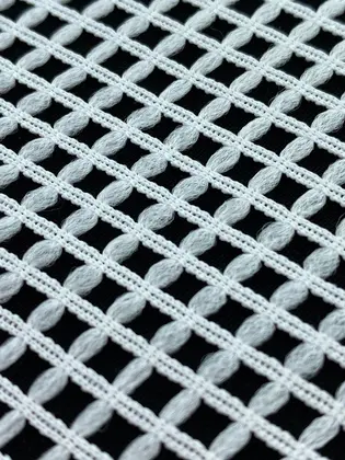 Pudra Renkli Polyester Dantel Kumaş, 150 cm
