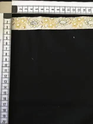 Белый С принтом Ribbon 2 cm