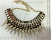 Multicolor Polyester Imported Collar