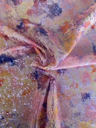 Tül · Yerli · Lez · Polyester · Hologram · Baskılı · Renkli · 155 Cm