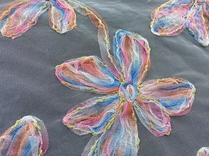 21055 Kumaş · İthal · Lez · Polyester · Renkli · 150 Cm
