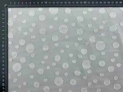 Beyaz Polyester Yerli Şifon · 150 cm