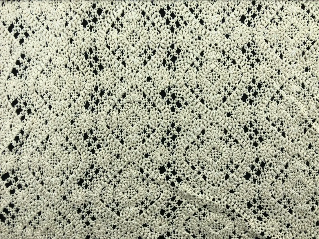 Ham Pamuk Yerli Güpür Bant · 70 cm