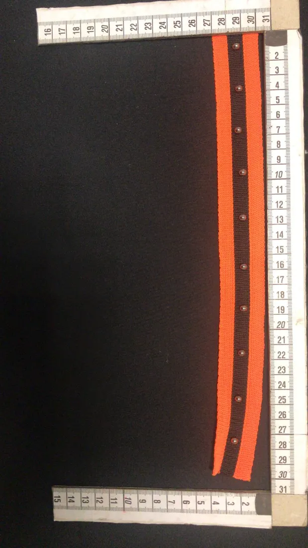 Turuncu Polyester Yerli Bant Şerit