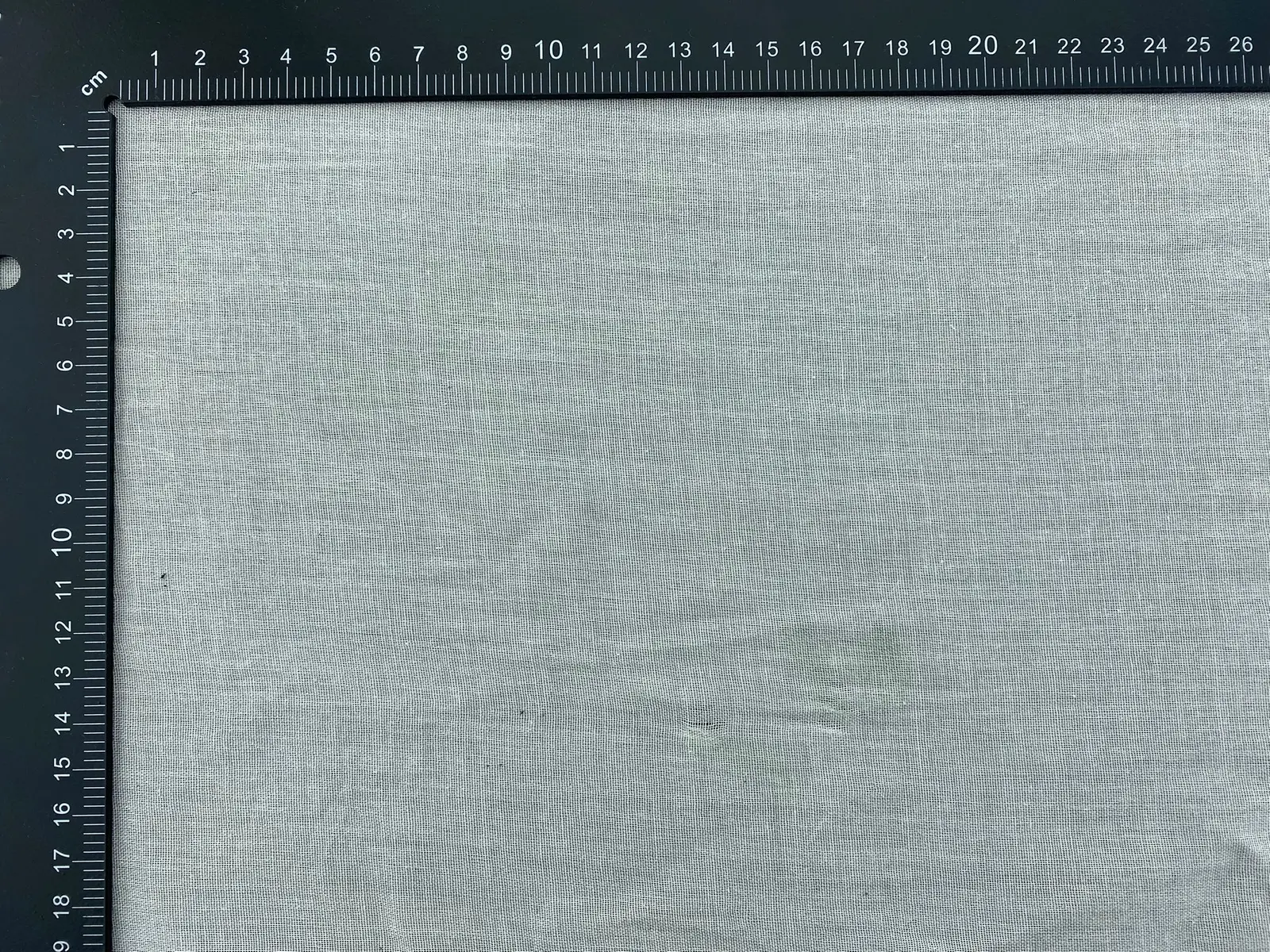 Bleached Cotton Domestic Broderie Voile · 150 cm