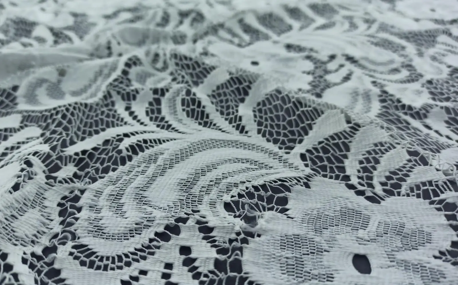 Heat-set Polyester Domestic Lace