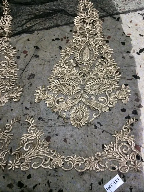 Renkli Simli Likrasız Polyester İthal Brode