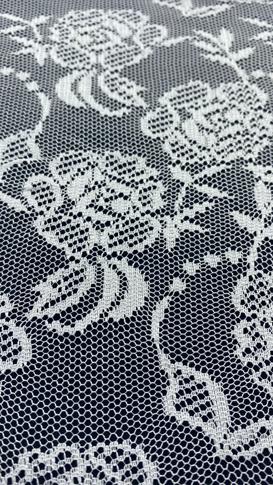 Fikse Polyester Yerli Dantel · 145 cm