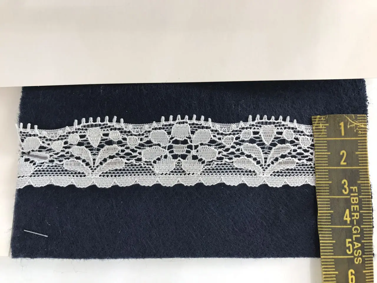 1342 Lace · Band · Nylon Lycra · Black · 2 cm