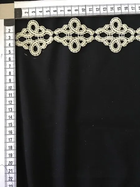 Gold Simli Polyester İthal Güpür Brode