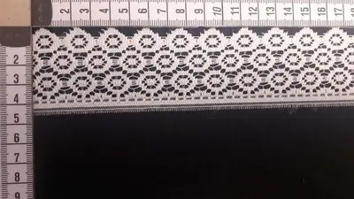 Greige Plain Polyester Domestic Broderie Tape