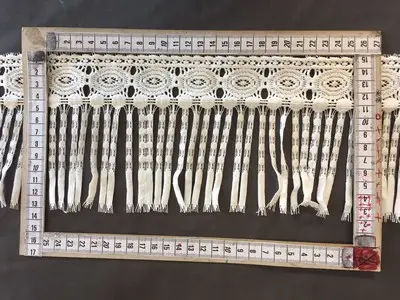 Greige Polyester Domestic Broderie Tape