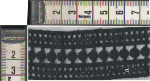 Greige Matte Polyester Imported Guipure Broderie Tape