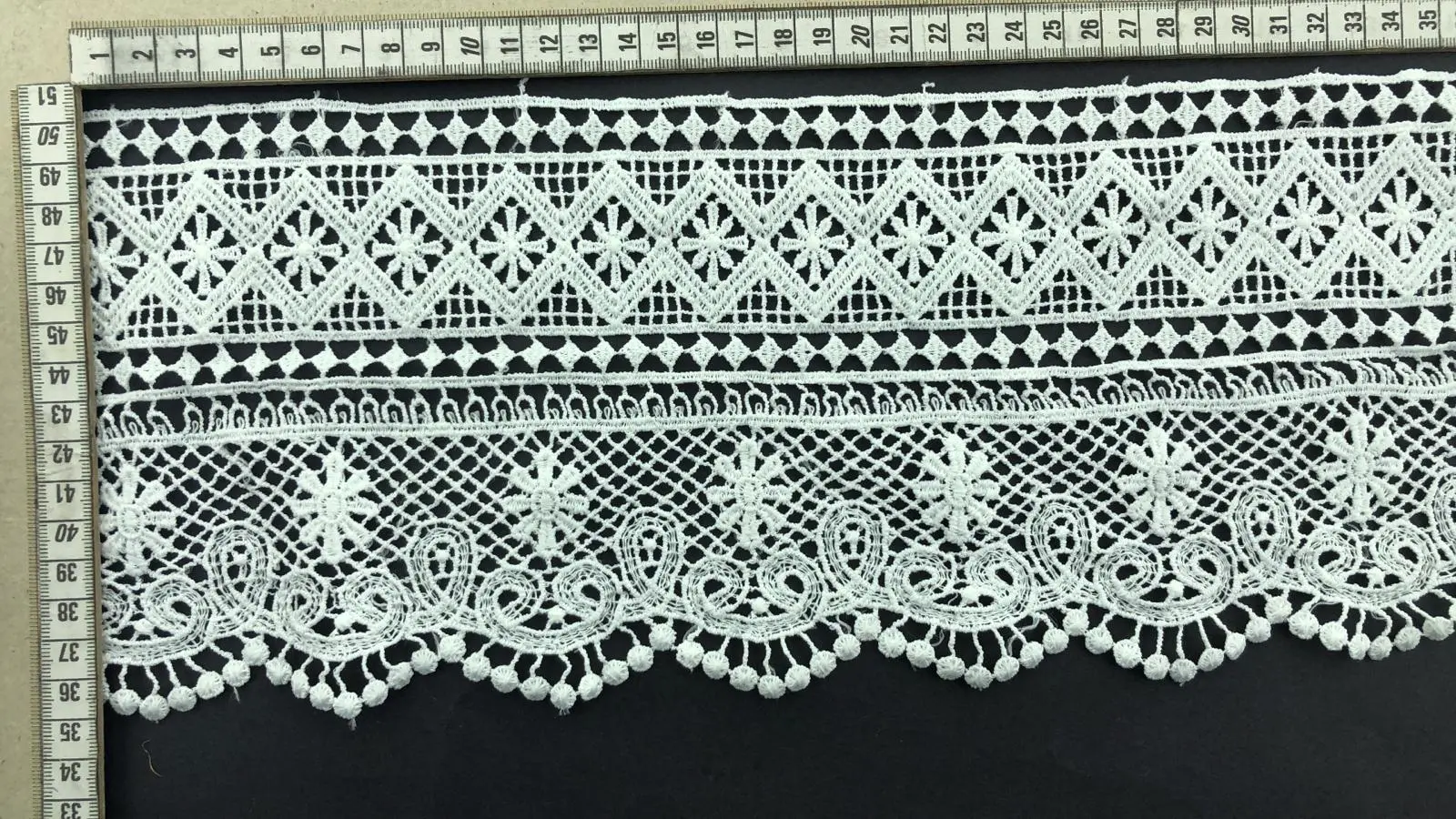 Ham Mat Polyester Yerli Brode Bant · 16 cm