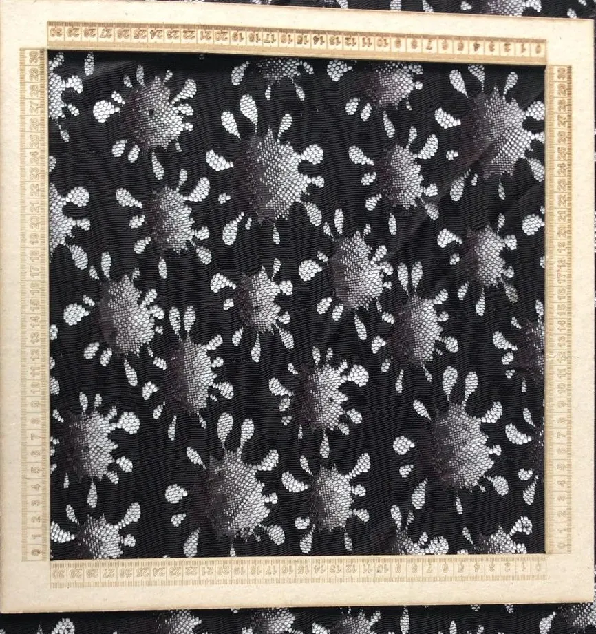 Siyah Naylon Yerli Dantel · 150 cm