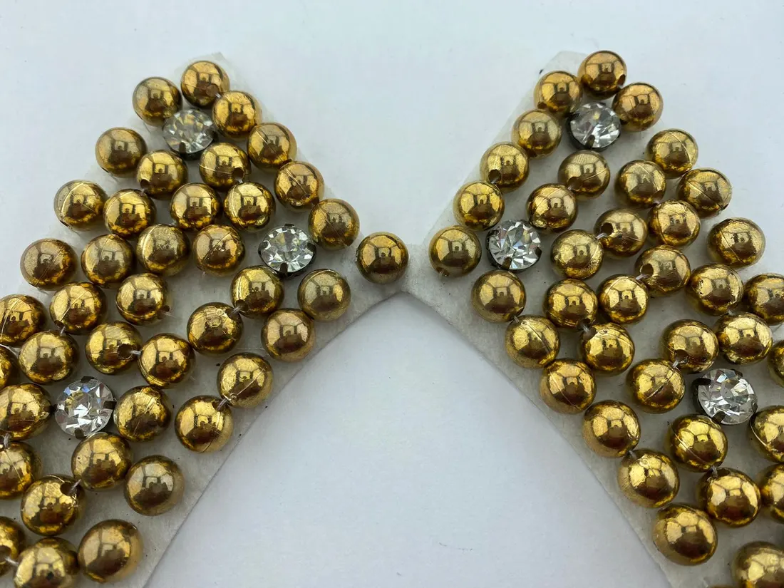 Beyaz Polyester İthal Bant Yaka · 20 cm