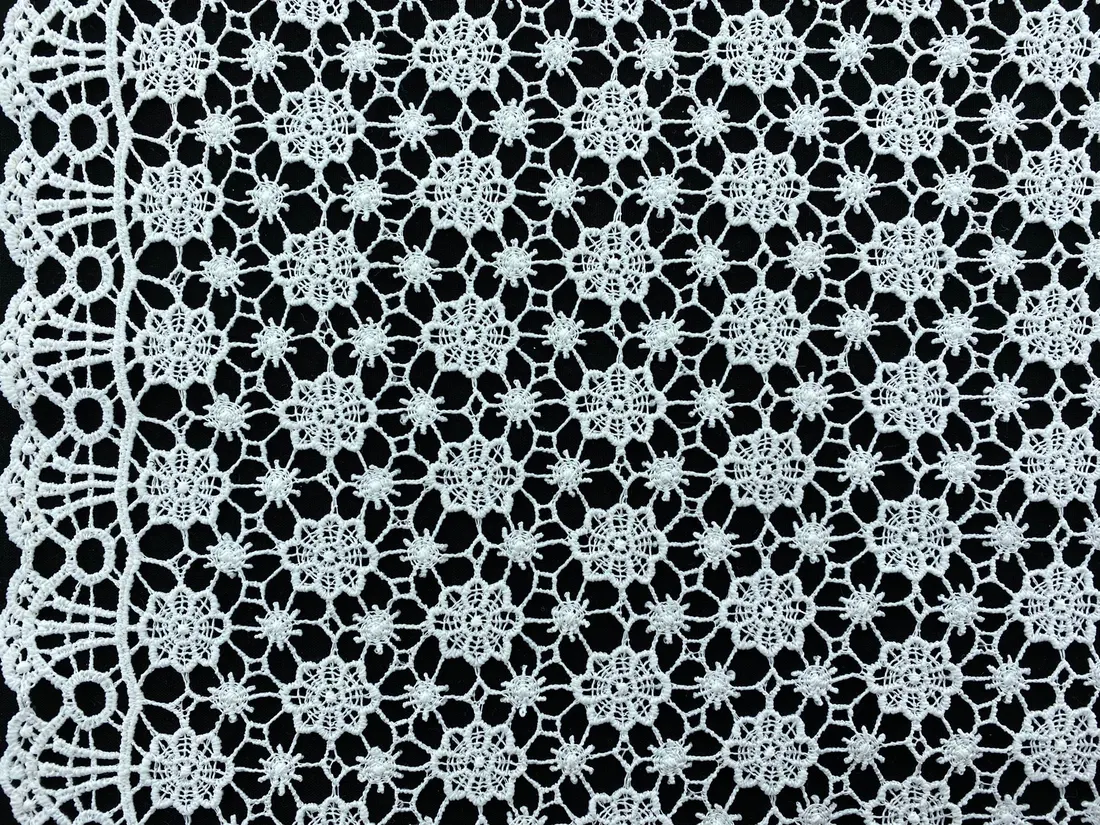 Ekru Mat Polyester İthal Brode