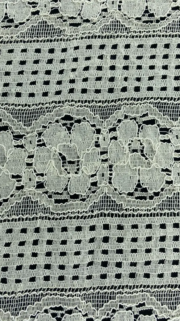 Ham Pamuk Yerli Dantel · 140 cm