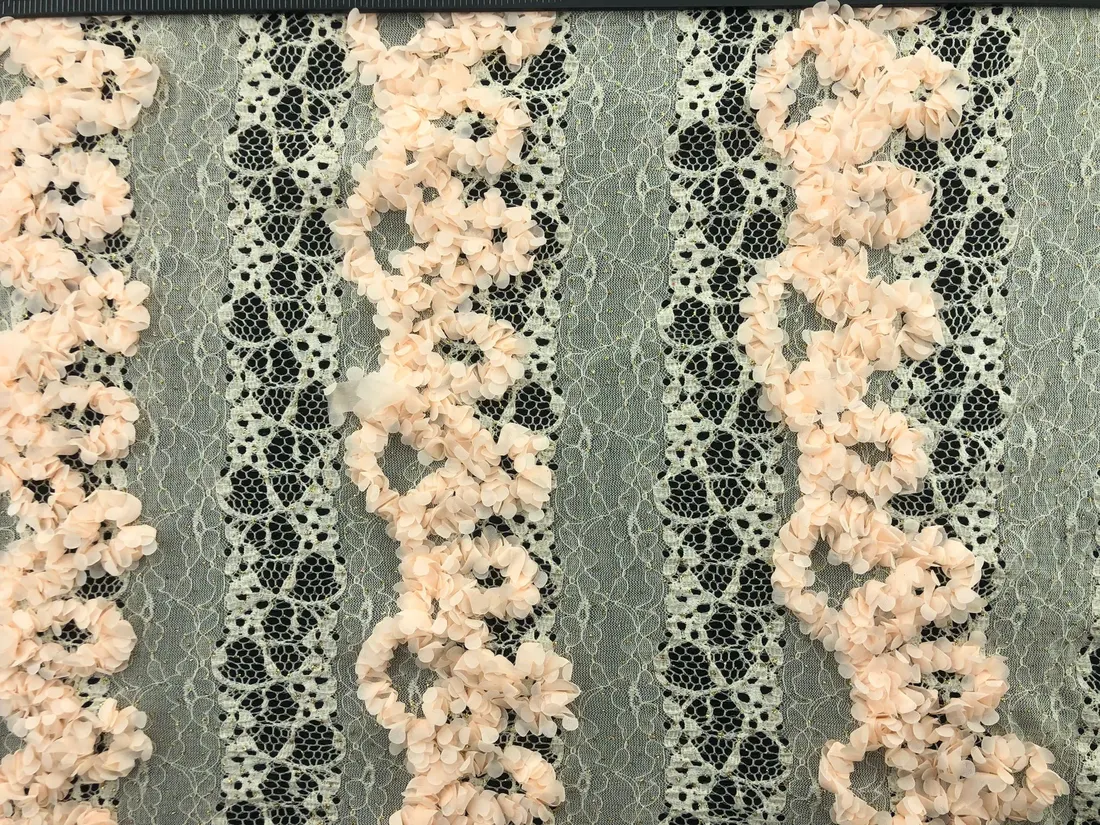 Somon Simli Polyester Yerli Dantel · 150 cm