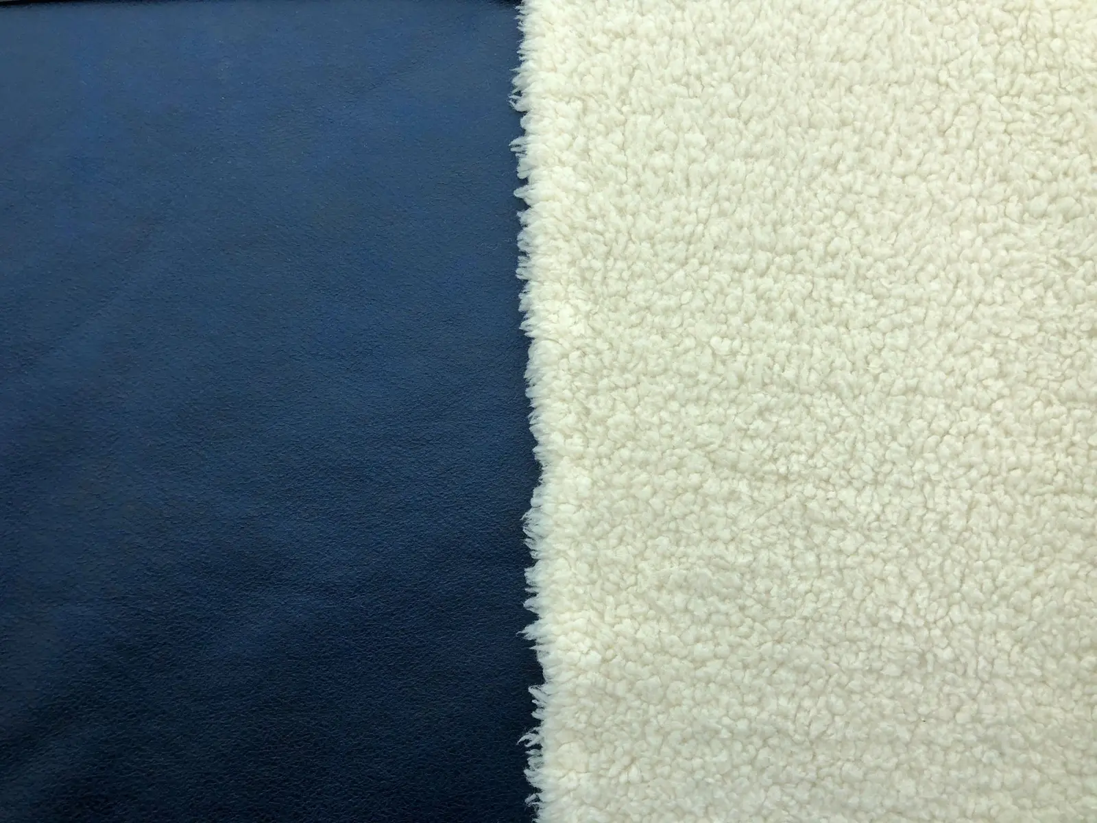Navy Polyester Domestic Fabric · 150 cm