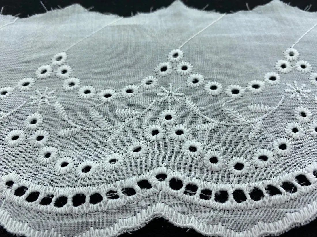 Kasar Mat Polyester Yerli Brode Bant Vual · 10,5 cm