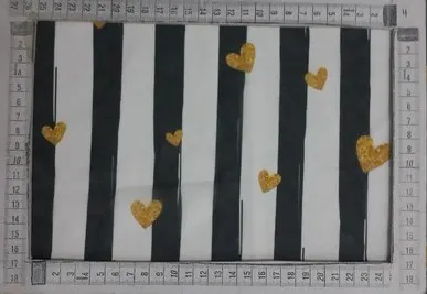 Beyaz Baskılı Likralı Polyester Yerli Dantel Tül · 150 cm