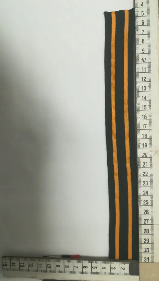 Renkli Polyester Yerli Bant Şerit · 3 cm