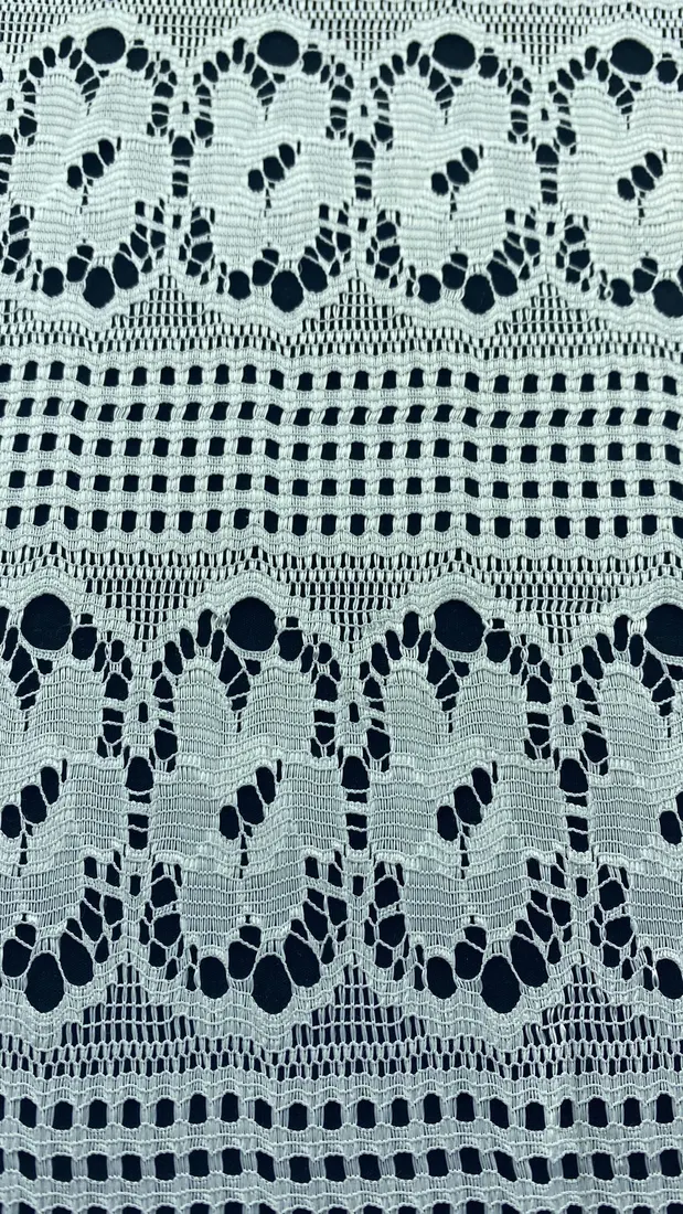 Fikse Kordlu Polyester İthal Dantel