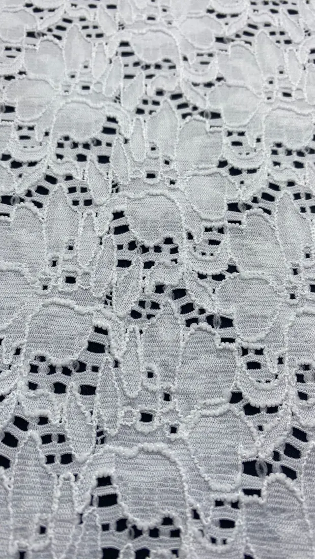 Fikse Likralı Naylon İthal Dantel · 150 cm