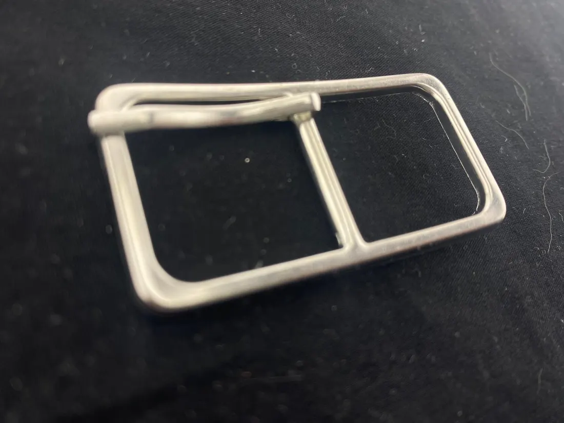 Gümüş Aksesuar Toka Metal · 5 cm