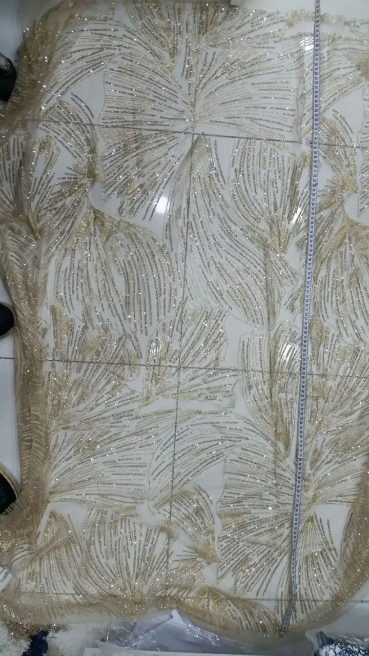 5658 Broderie · Imported · Lez · Polyester · Gold