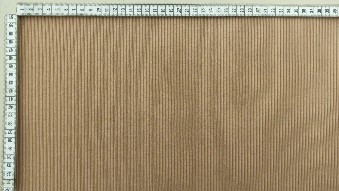 Bej Polyester Yerli Kumaş · 60 cm
