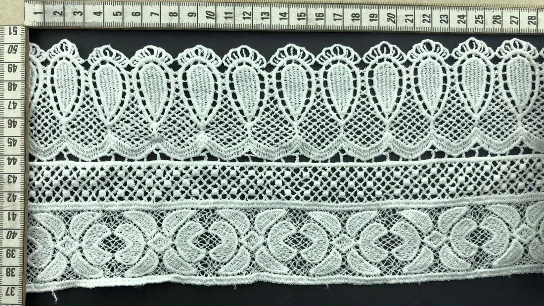 Ham Mat Polyester Yerli Brode Bant · 14 cm