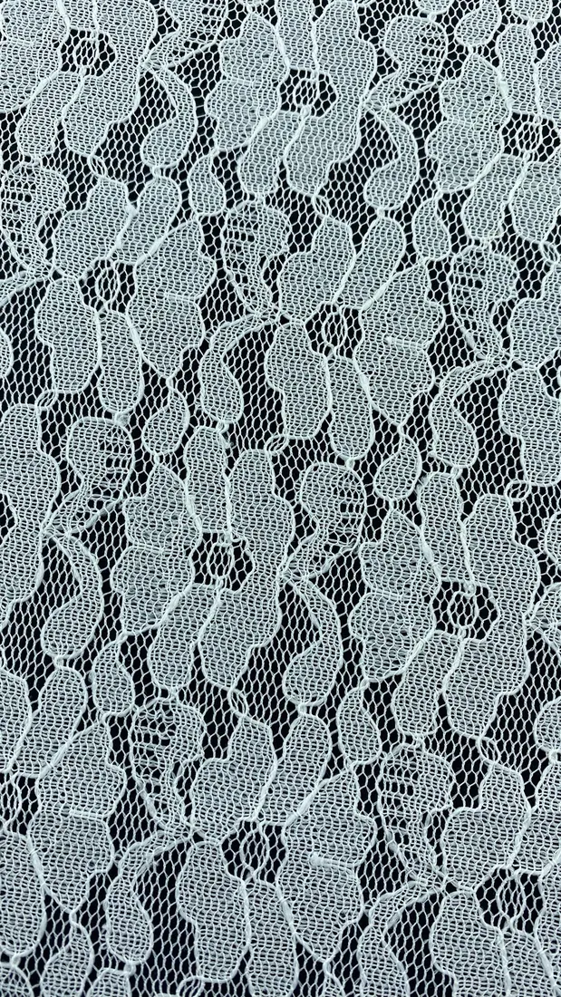 Fikse Likralı Polyester Yerli Dantel · 150 cm