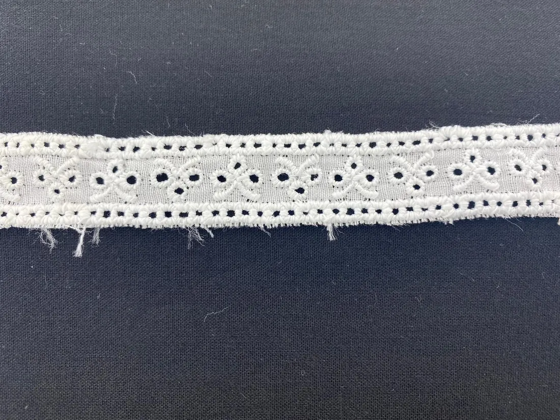 Kasar Polyester Yerli Brode Bant · 1,5 cm