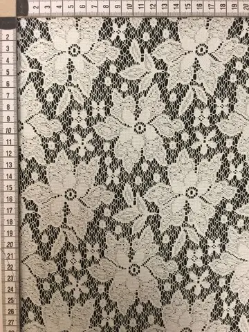 Black Nylon Domestic Lace