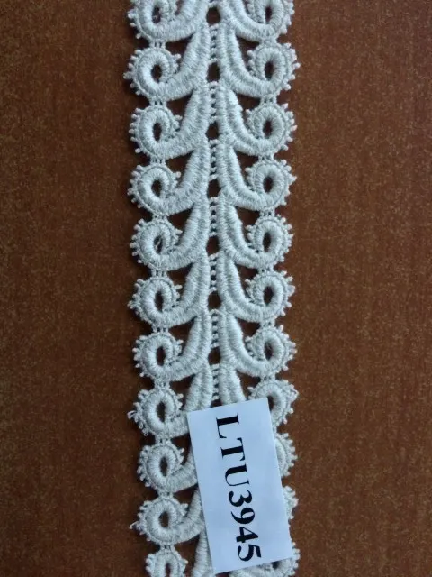 Greige Cotton Imported Guipure Broderie