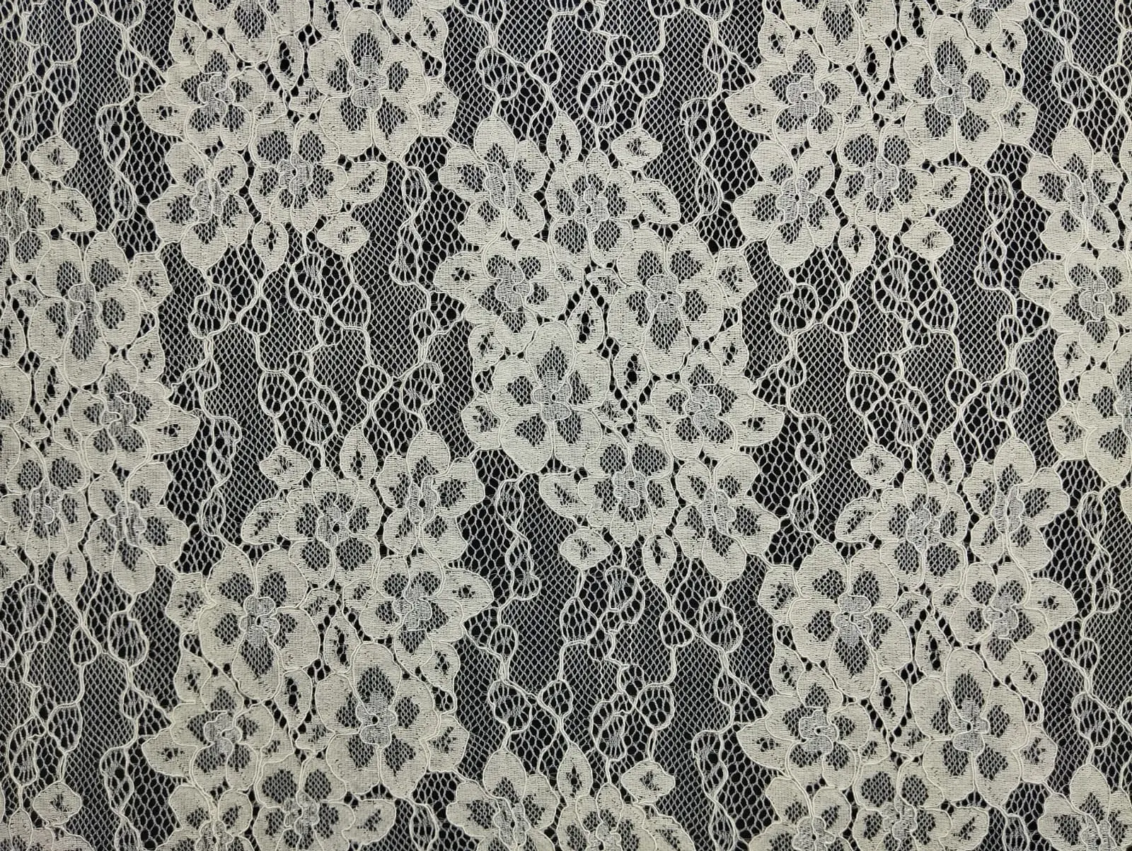 Cotton Nylon Imported Lace