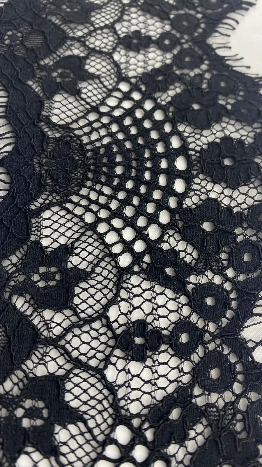 22959 Lace · Imported · Band · Cotton Polyester · kordlu · si̇yah · 13 cm