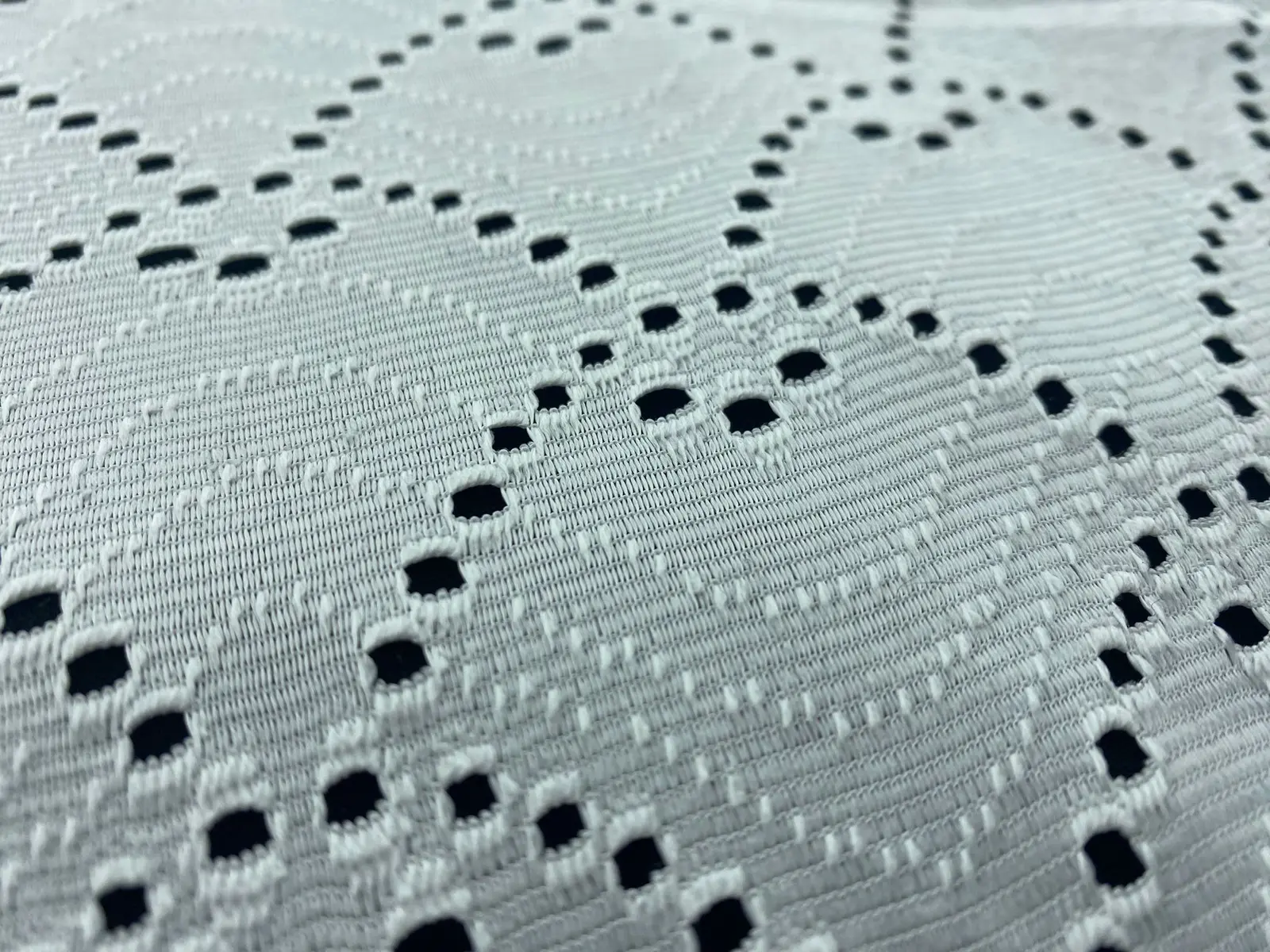Heat-set Matte Polyester Domestic Lace