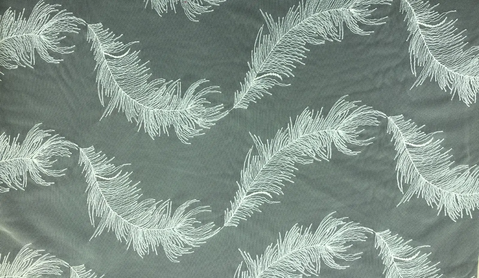Heat-set Polyester Domestic Broderie Tulle