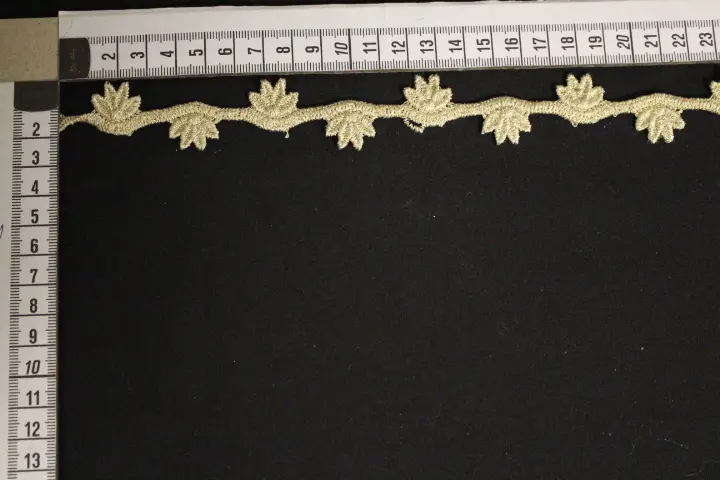 Gold Lurex Polyester Broderie Tape