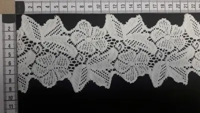 Greige Polyester Domestic Broderie Tape
