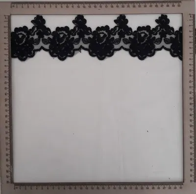4048 Brode · Yerli · Bant · Polyester · Düz · Siyah