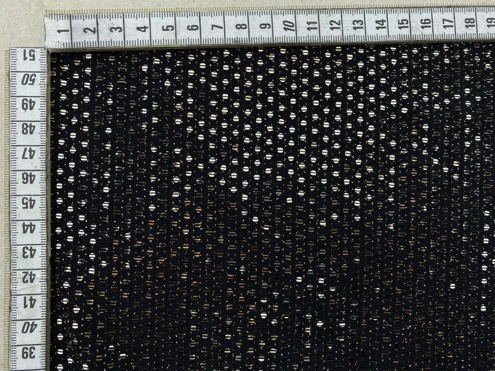 Gold Polyester Domestic Fabric